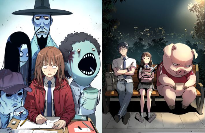 노미영 작가의 '오!단군' 작화