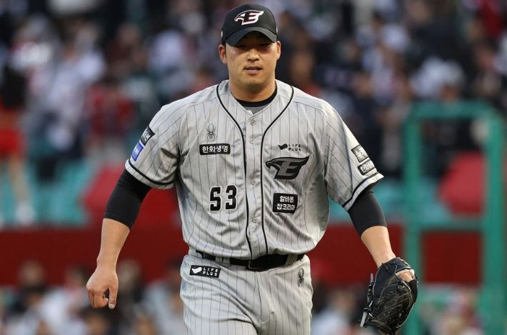 한화 이글스 투수 김민우. 한화 이글스 제공