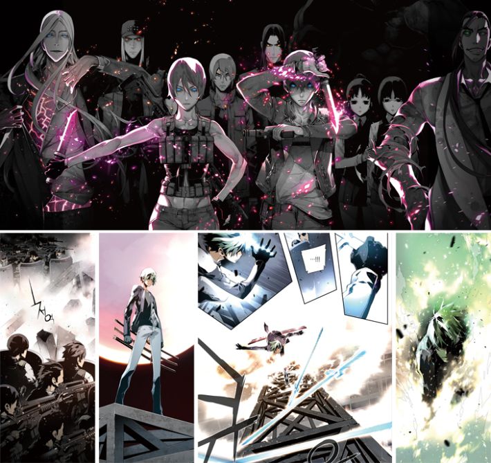 고진호 작가의 2013년 국내 복귀작이자 첫 웹툰 연재작 '월야환담'