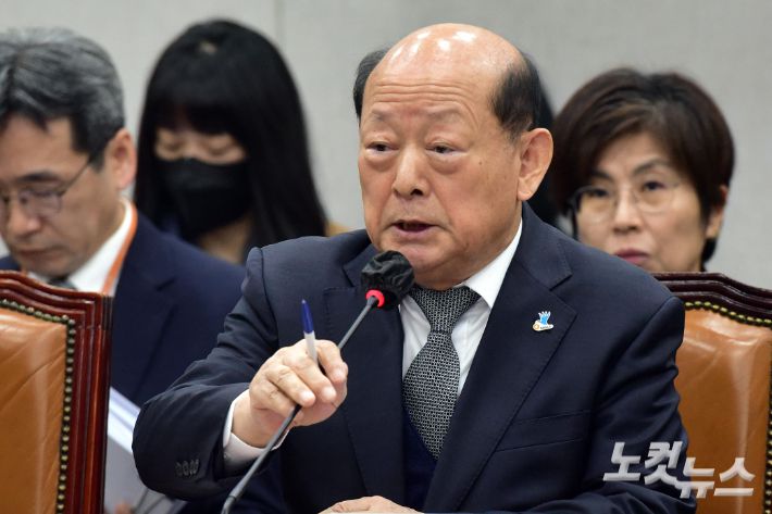 송두환 국가인권위원회 위원장. 윤창원 기자