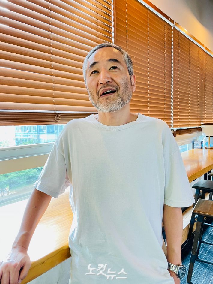 곽백수 작가. 김민수 기자