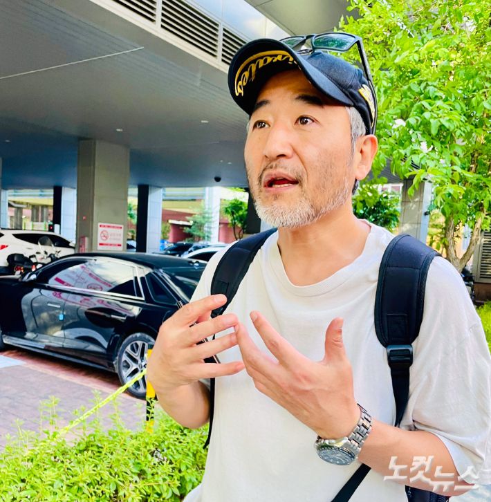 곽백수 작가. 김민수 기자