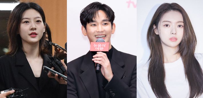 배우 김새론과 김수현 그리고 임나영. 류영주 기자, tvN, 아센디오 제공