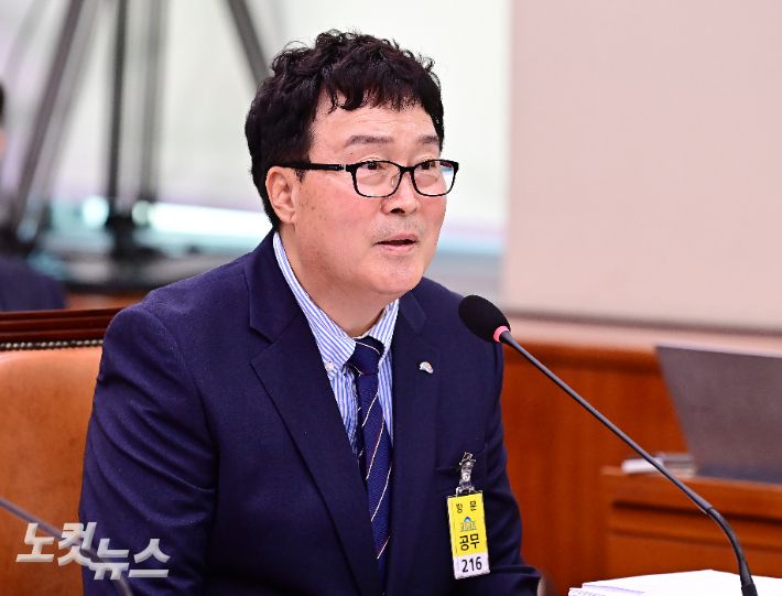 대한배드민턴협회 김택규 전 회장. 윤창원 기자