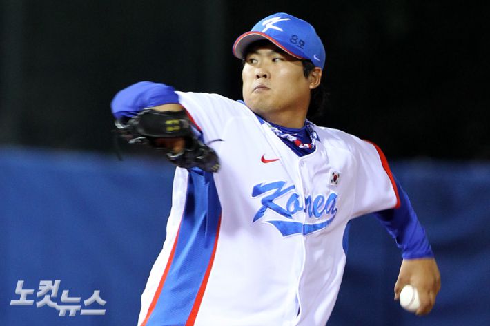 2010 광저우 아시안게임 당시 류현진.