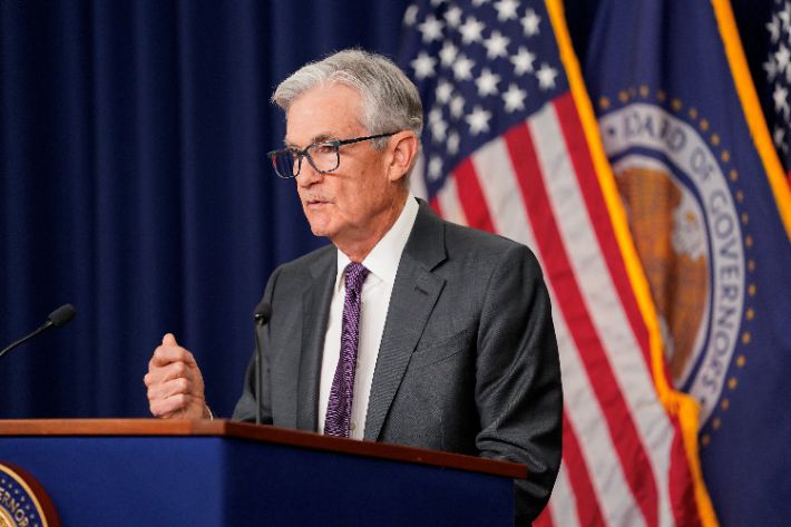 제롬 파월 미국 연준 의장. 연합뉴스
