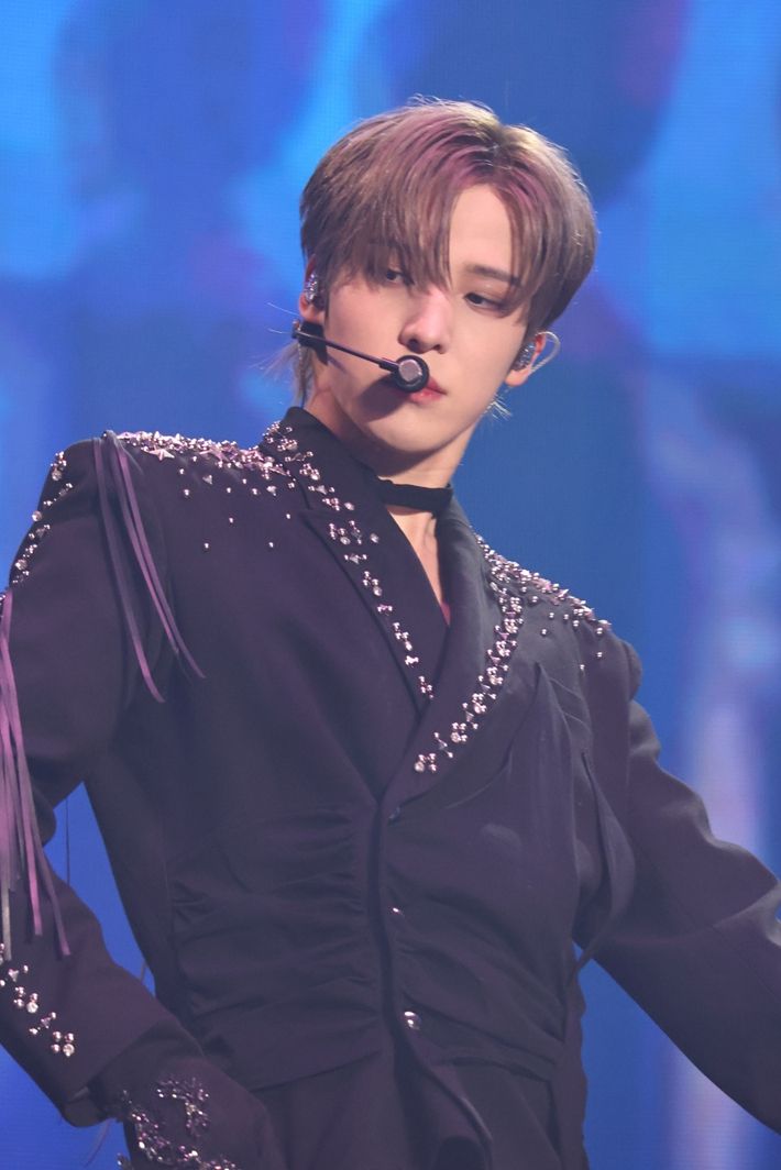 에이티즈 윤호. KQ엔터테인먼트 제공