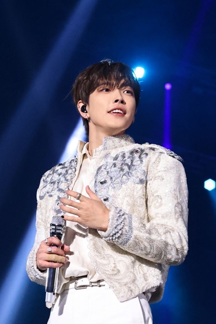 에이티즈 홍중. KQ엔터테인먼트 제공