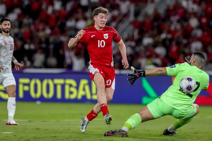 인도네시아의 귀화 선수 올레 로메니. 연합뉴스