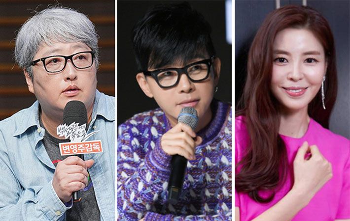 좌측부터 변영주 감독, 이승환, 김규리. 연합뉴스·㈜제이앤씨미디어그룹 제공
