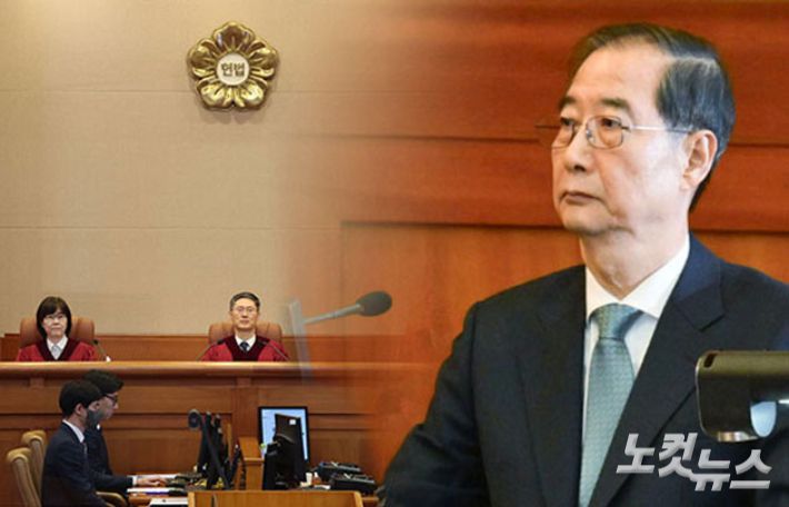 한덕수 총리 탄핵심판 선고. 류영주 기자