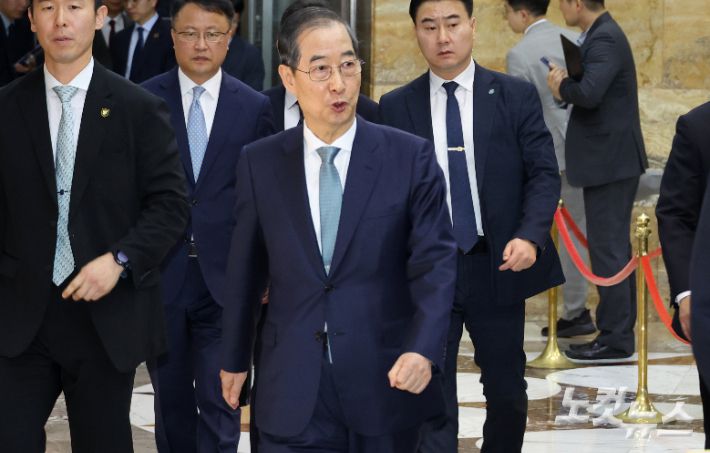 한덕수 대통령 권한대행 국무총리. 윤창원 기자