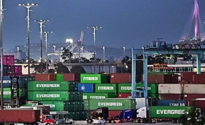 미국 로스앤젤레스항 컨테이너. 연합뉴스