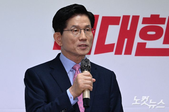 국민의힘 김문수 대선 후보. 윤창원 기자