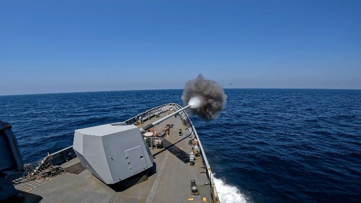 해군, 함대종합전투훈련 실시. 연합뉴스