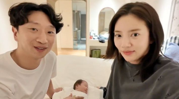 이규혁-손담비 부부. TV 조선 제공