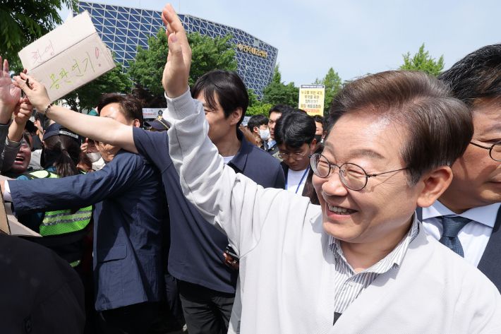 더불어민주당 이재명 대선 후보. 연합뉴스