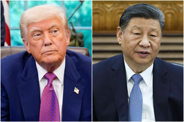 트럼프 미국 대통령(왼쪽)-시진핑 중국 국가주석. 연합뉴스