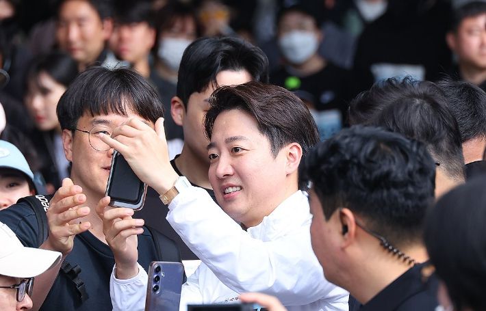 개혁신당 이준석 대선 후보. 연합뉴스