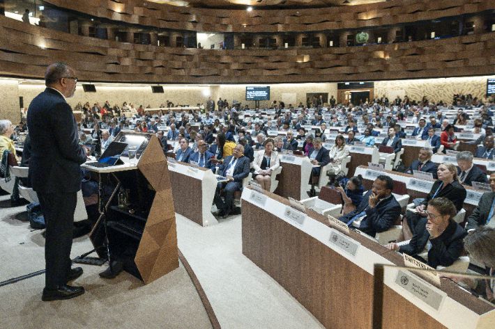 세계보건총회(WHA). 연합뉴스