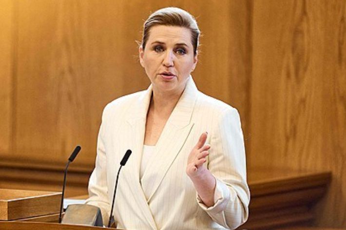 메테 프레데릭센 덴마크 총리. 연합뉴스