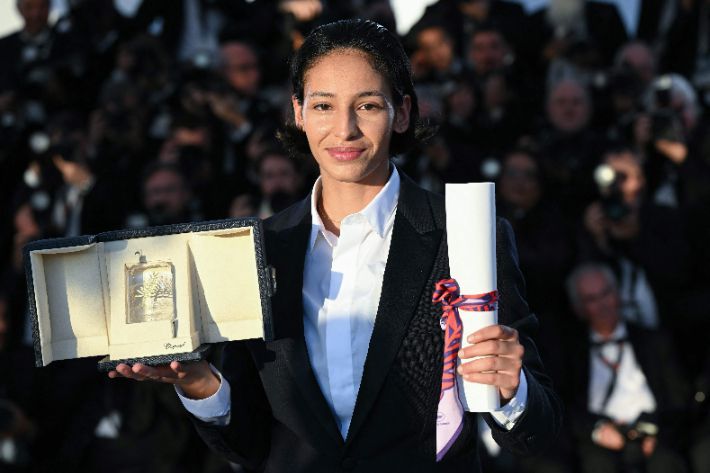 여우주연상을 수상한 프랑스 여배우 나디아 멜리티. 연합뉴스
