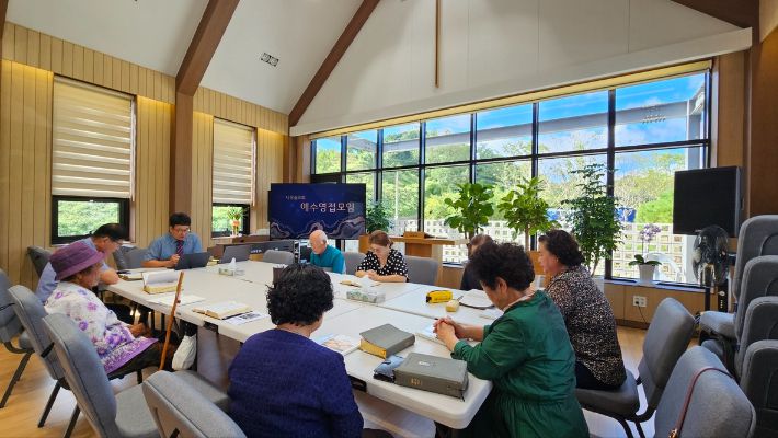 나무숲교회 초신자 사역현장 자료제공