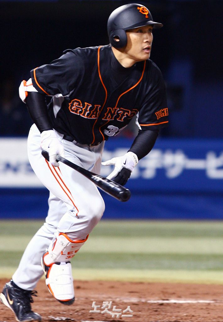 일본 요미우리 4번 타자 시절 이승엽 감독. 노컷뉴스