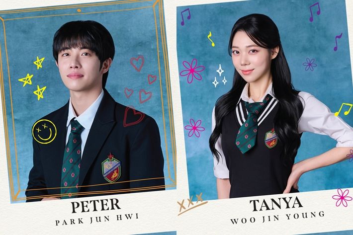 왼쪽부터 뮤지컬 배우 박준휘, 우진영. '베어 더 뮤지컬' 공식 트위터