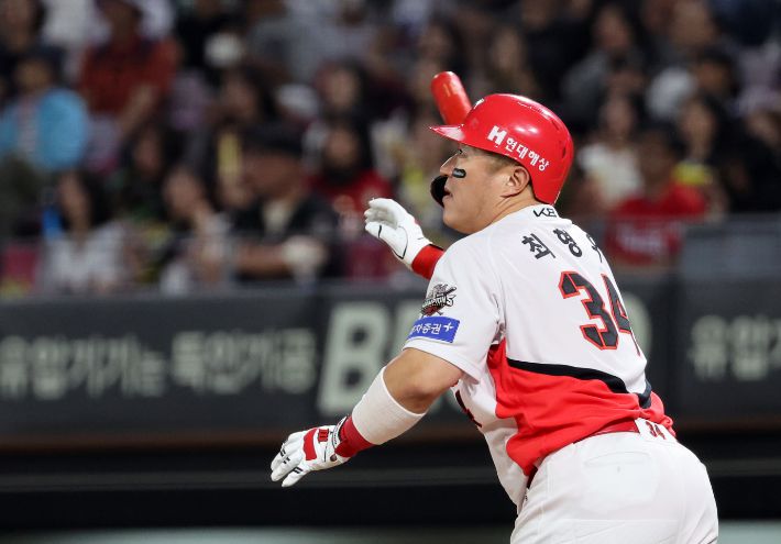 KIA 베테랑 거포 최형우. 연합뉴스