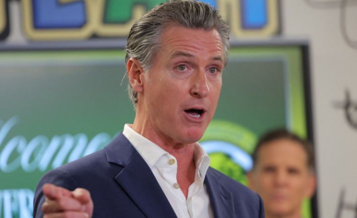 개빈 뉴섬 캘리포니아 주지사. 연합뉴스