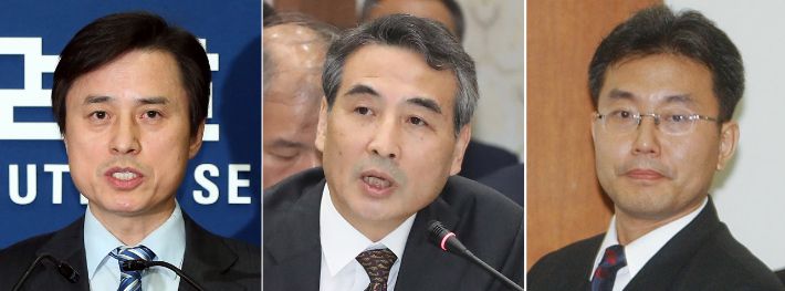 이재명 대통령은 12일 내란 특검으로 조은석 전 감사원장 권한대행을(왼쪽부터), 김건희 특검으로 민중기 전 서울중앙지방법원장을, 채상병 특검으로 이명현 전 국방부 검찰단 고등검찰부장을 지명했다고 더불어민주당이 13일 발표했다.   연합뉴스