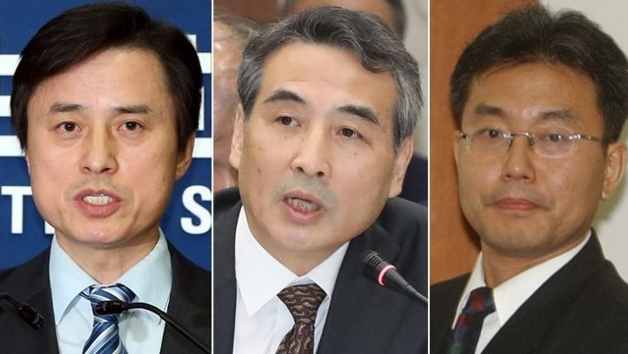 이재명 대통령은 내란 특검으로 조은석 전 감사원장 권한대행을(왼쪽부터), 김건희 특검으로 민중기 전 서울중앙지방법원장을, 채상병 특검으로 이명현 전 국방부 검찰단 고등검찰부장을 지명했다. 연합뉴스