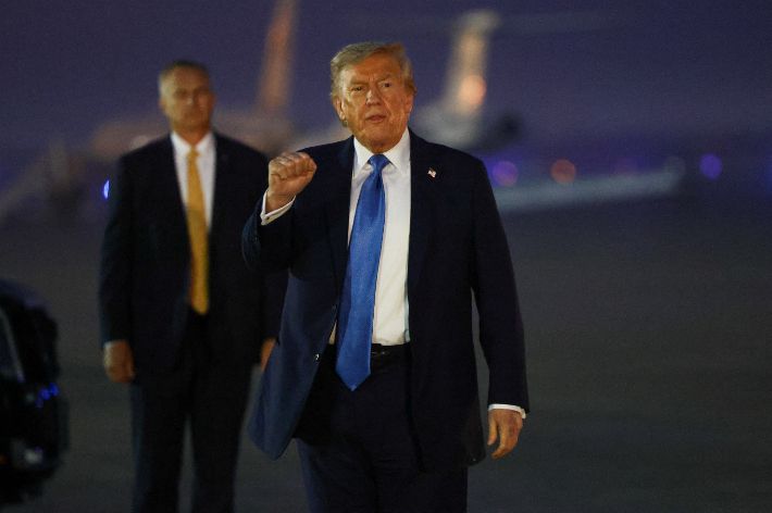 도널드 트럼프 미국 대통령. 연합뉴스