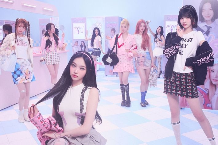 8인조 신인 걸그룹 하츠투하츠. SM엔터테인먼트 제공