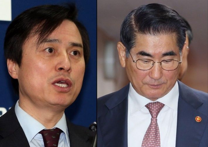 조은석 내란 특별검사(왼쪽)와 김용현 전 국방부 장관. 연합뉴스