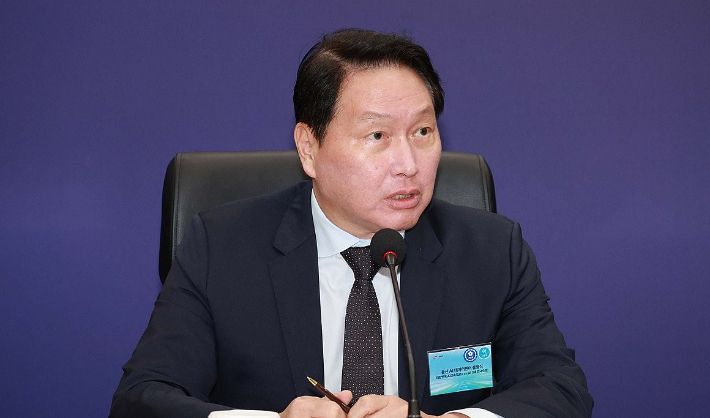 최태원 SK그룹 회장. 대통령실통신사진기자단