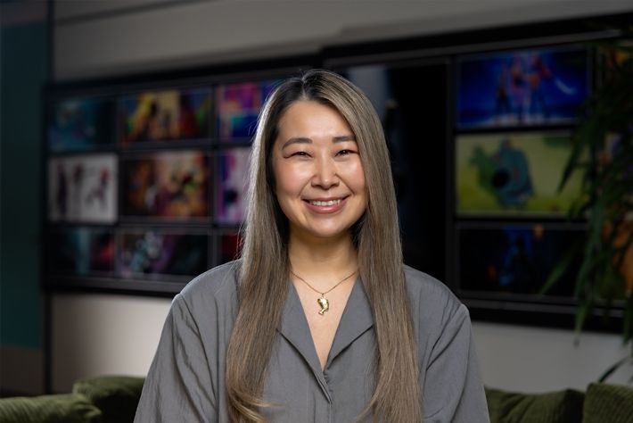 '케이팝 데몬 헌터스'의 매기 강 감독. 넷플릭스 제공