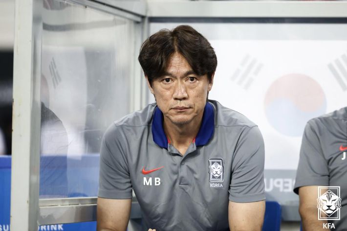 홍명보 감독. 대한축구협회