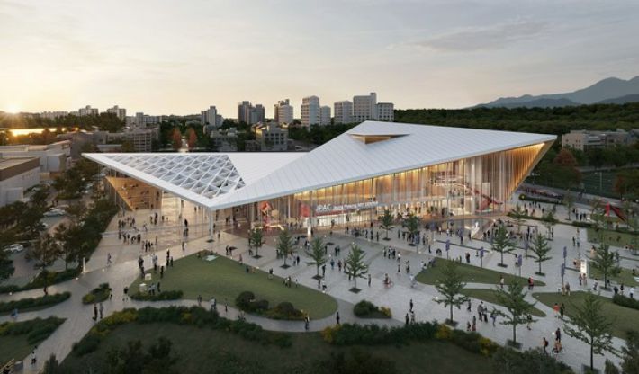 복합문화예술회관조감도. 증평군 제공