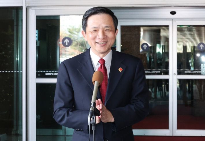 다이빙 주한중국대사. 연합뉴스