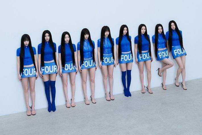 오늘(11일) 오후 1시 정규 4집 '디스 이즈 포'로 컴백하는 그룹 트와이스. JYP엔터테인먼트 제공
