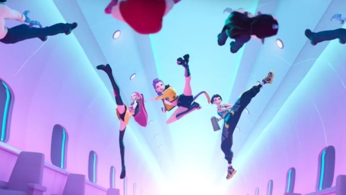 '케이팝 데몬헌터스'. 넷플릭스 제공