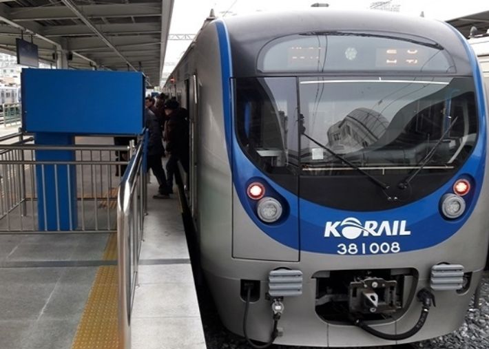 부산 동해선 열차 모습. 코레일 부산경남본부 제공