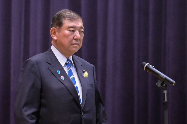 이시바 시게루 일본 총리. 연합뉴스