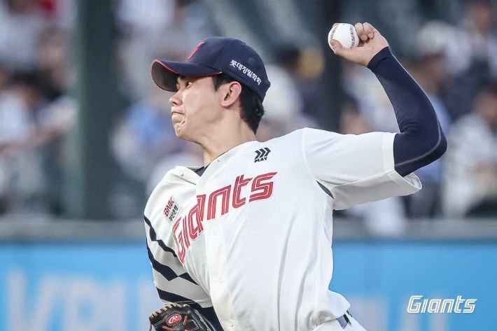 롯데 좌완 불펜 홍민기. 롯데