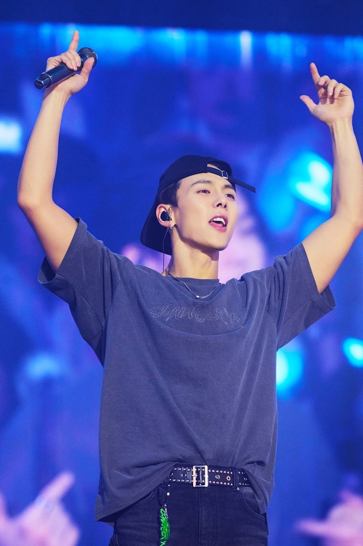 몬스타엑스 셔누. 스타쉽엔터테인먼트 제공