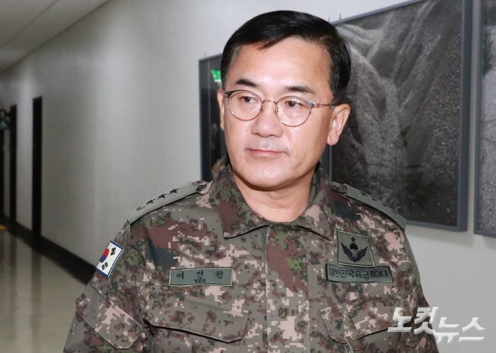 여인형 전 국군방첩사령관. 박종민 기자