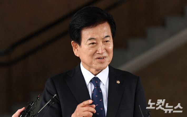 정동영 통일부 장관. 황진환 기자