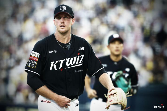 kt wiz 새 외국인 투수 패트릭 머피. kt wiz 제공